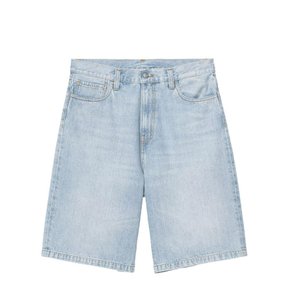 Carhartt WIP Landon Short Blue Heavy Worn Bleached