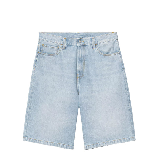 Carhartt WIP Landon Short Blue Heavy Worn Bleached