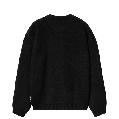Carhartt WIP Merton Sweater Black - The Sporting Lodge