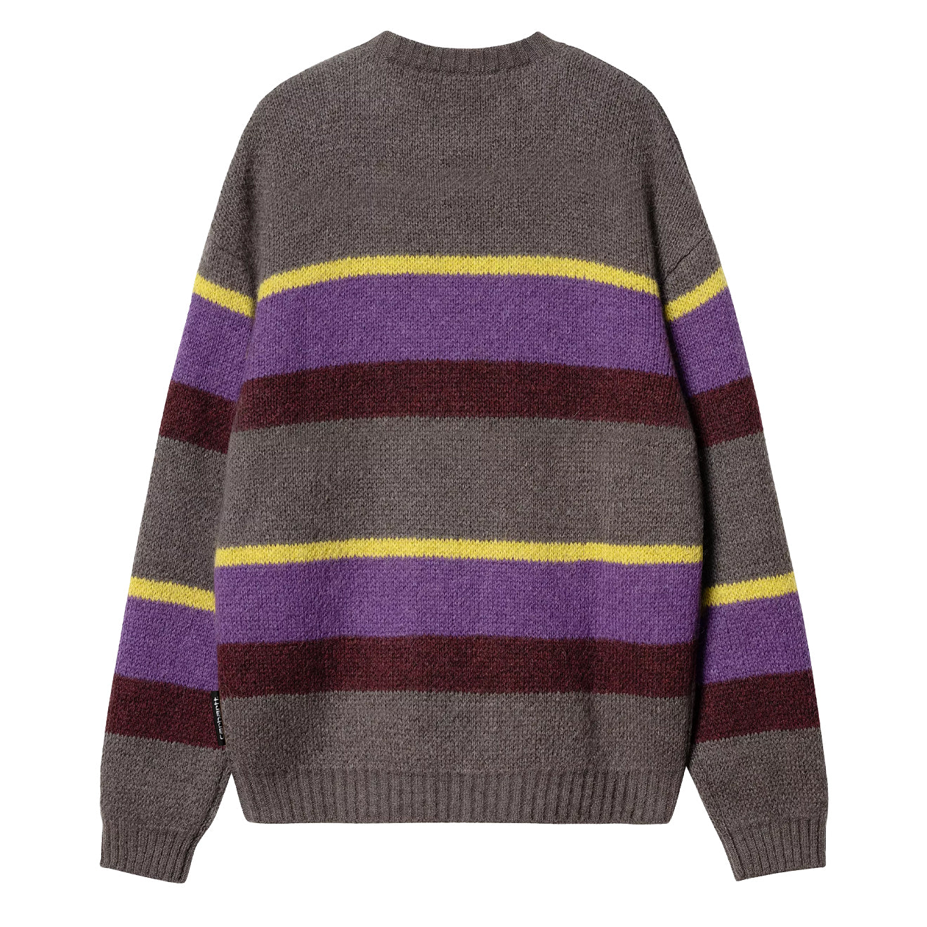 Carhartt WIP Merton Sweater Sundling Stripe Aura - The Sporting Lodge