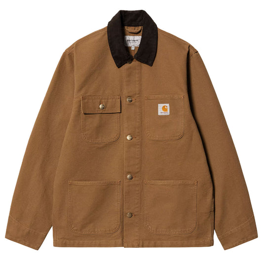 Carhartt WIP Michigan Coat Hamilton Brown / Tobacco Rinsed - The Sporting Lodge