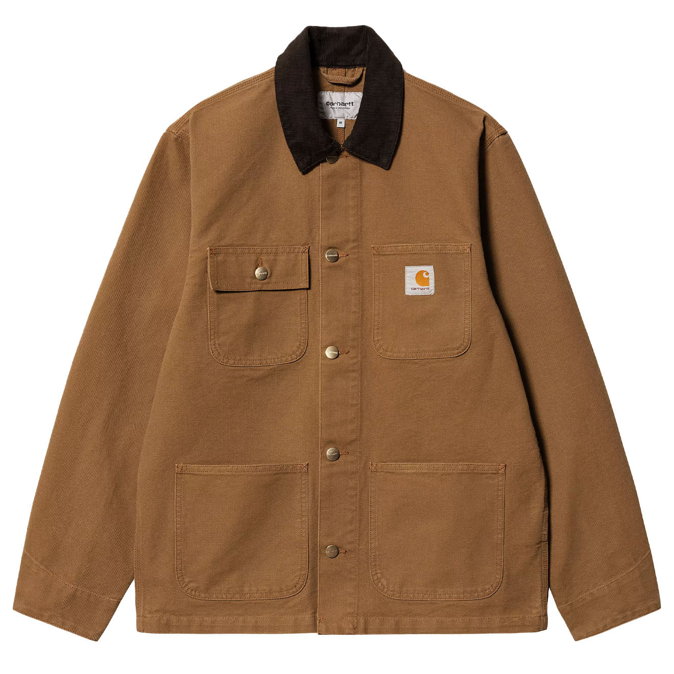 Carhartt WIP Michigan Coat Hamilton Brown / Tobacco Rinsed - The Sporting Lodge
