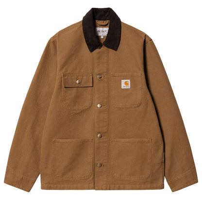 Carhartt WIP Michigan Coat Hamilton Brown / Tobacco Rinsed - The Sporting Lodge