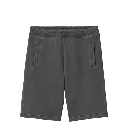 Carhartt WIP Nelson Sweat Short Black Garment Dyed