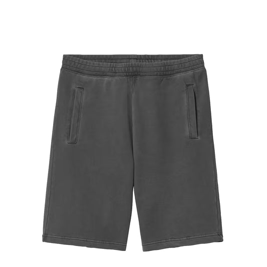 Carhartt WIP Nelson Sweat Short Black Garment Dyed