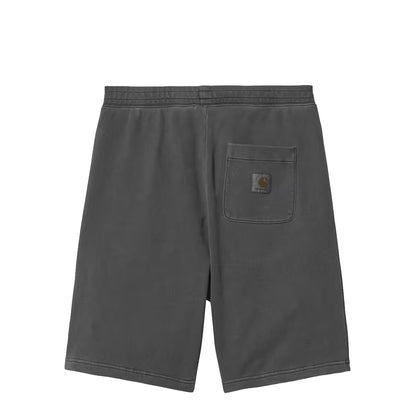 Carhartt WIP Nelson Sweat Short Black Garment Dyed