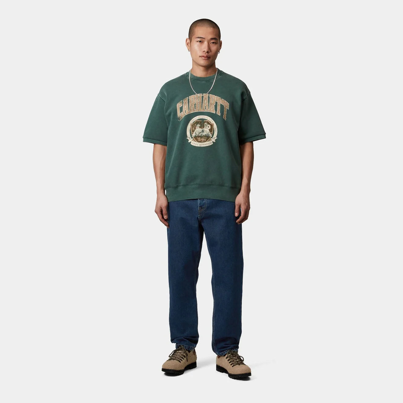 Carhartt WIP Newel Pant Blue Stone Washed - The Sporting Lodge