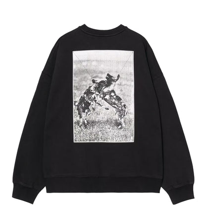 Carhartt WIP No Play Sweat Black - The Sporting Lodge