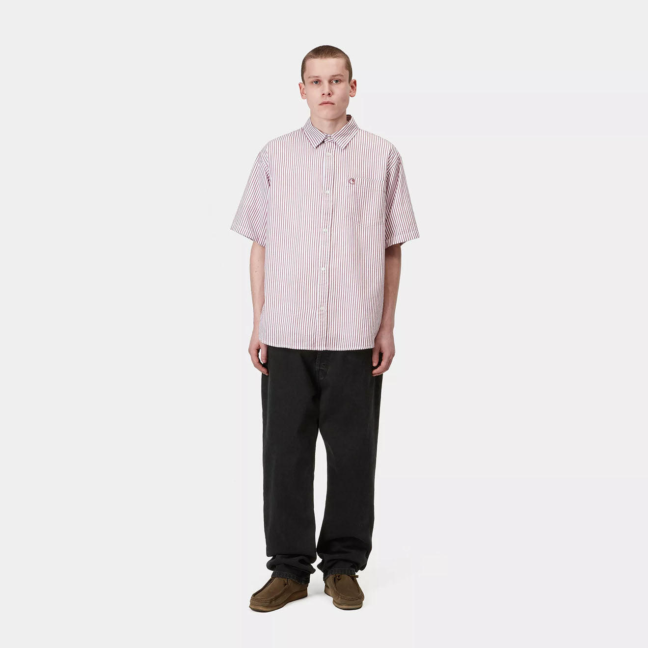 Carhartt WIP Nolan Pant Black Stone Washed - The Sporting Lodge