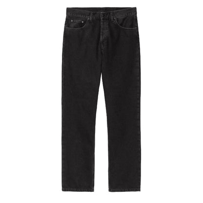 Carhartt WIP Nolan Pant Black Stone Washed - The Sporting Lodge