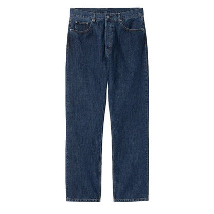 Carhartt WIP Nolan Pant Blue Heavy Stone Wash - The Sporting Lodge