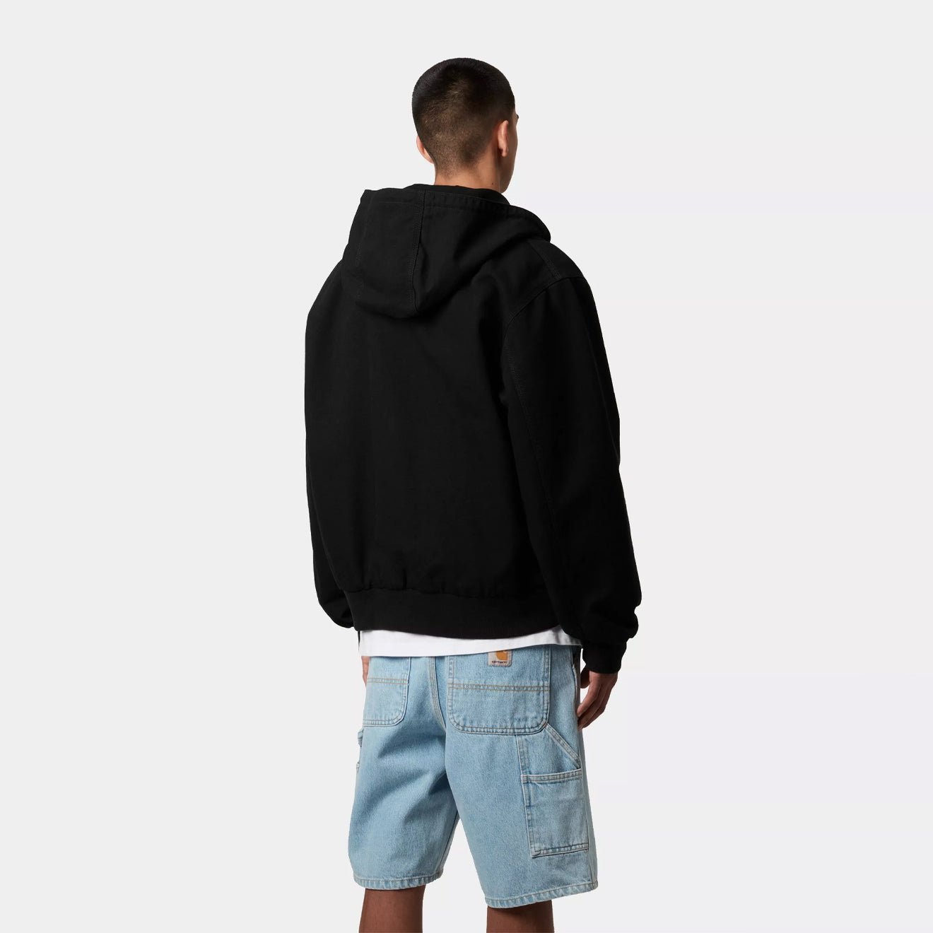Carhartt WIP OG Active Jacket Black Rinsed - The Sporting Lodge