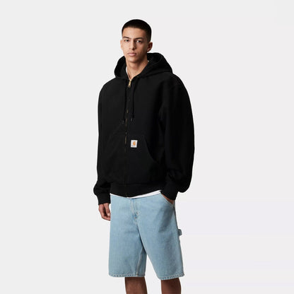 Carhartt WIP OG Active Jacket Black Rinsed - The Sporting Lodge
