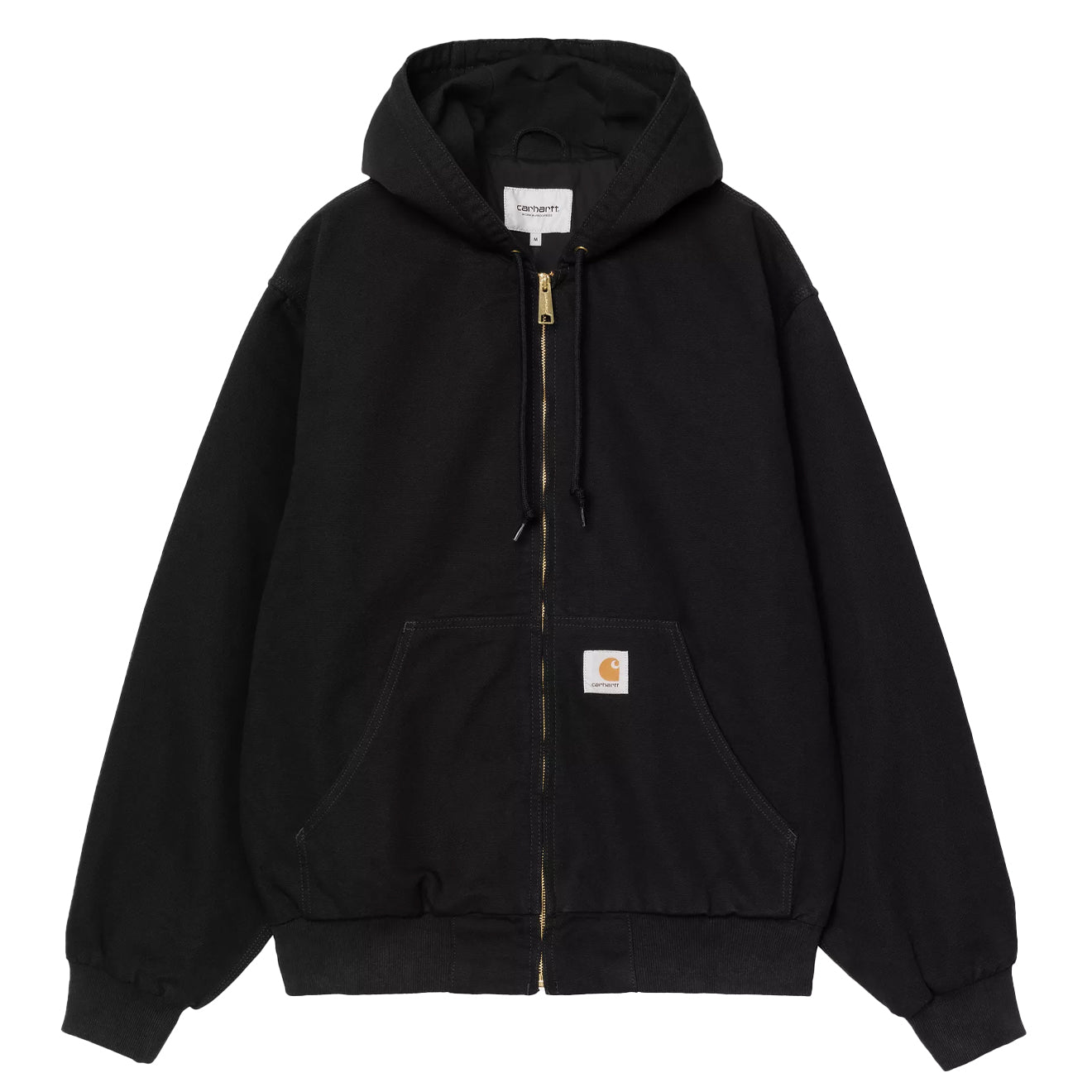 Carhartt WIP OG Active Jacket Black Rinsed - The Sporting Lodge