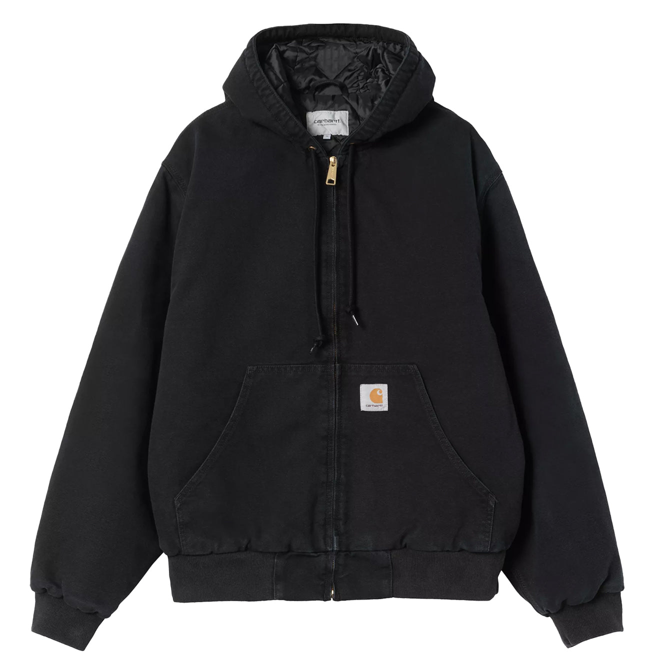 Carhartt WIP OG Active Jacket Black Stone Canvas - The Sporting Lodge