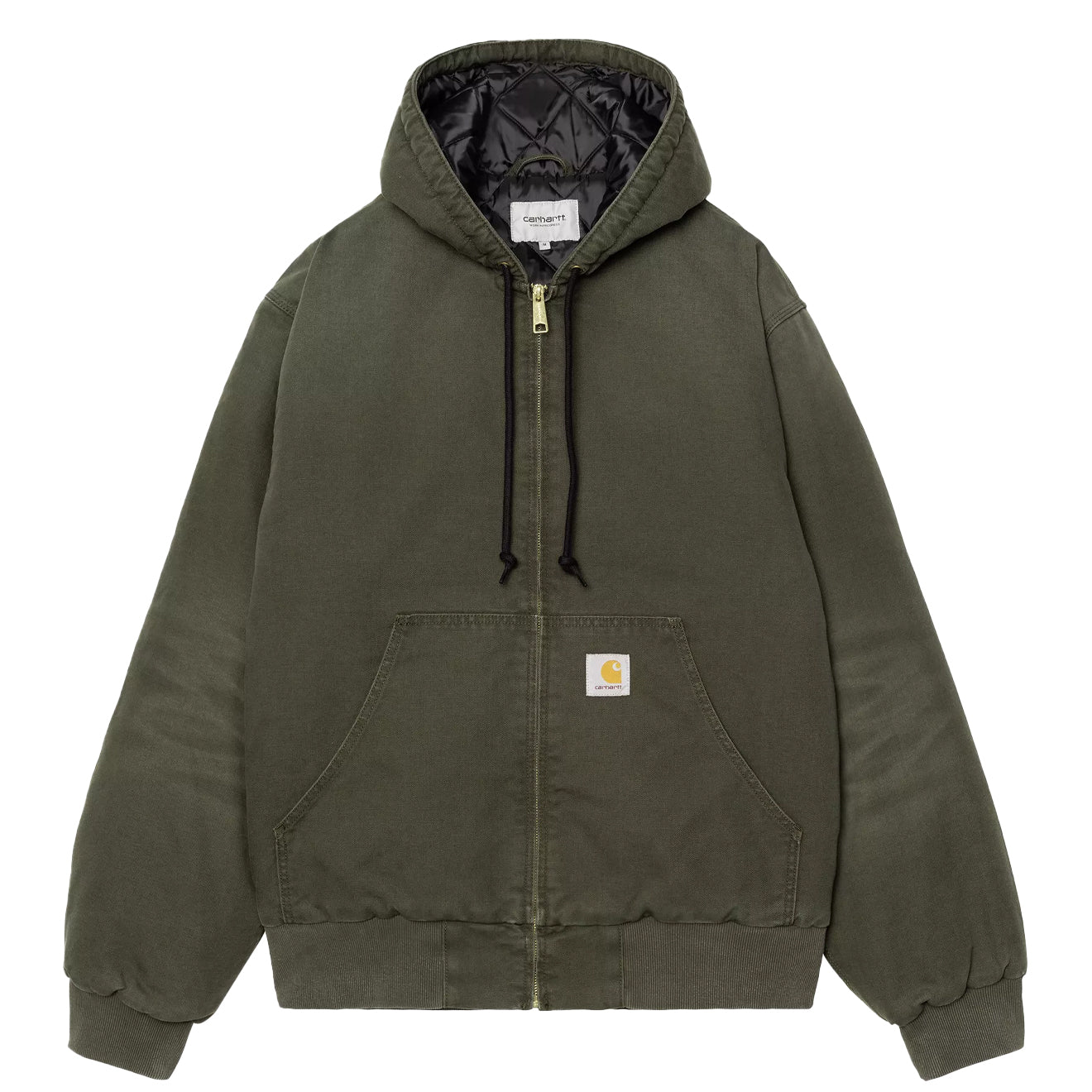 Carhartt WIP OG Active Jacket Olive Stone Canvas - The Sporting Lodge