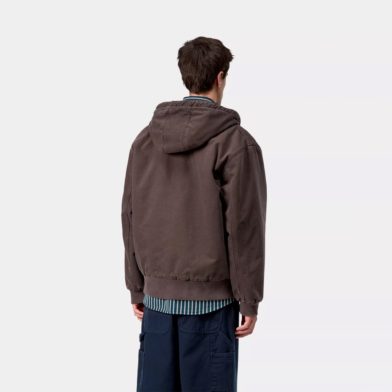 Carhartt WIP OG Active Jacket Tobacco Stone Canvas - The Sporting Lodge