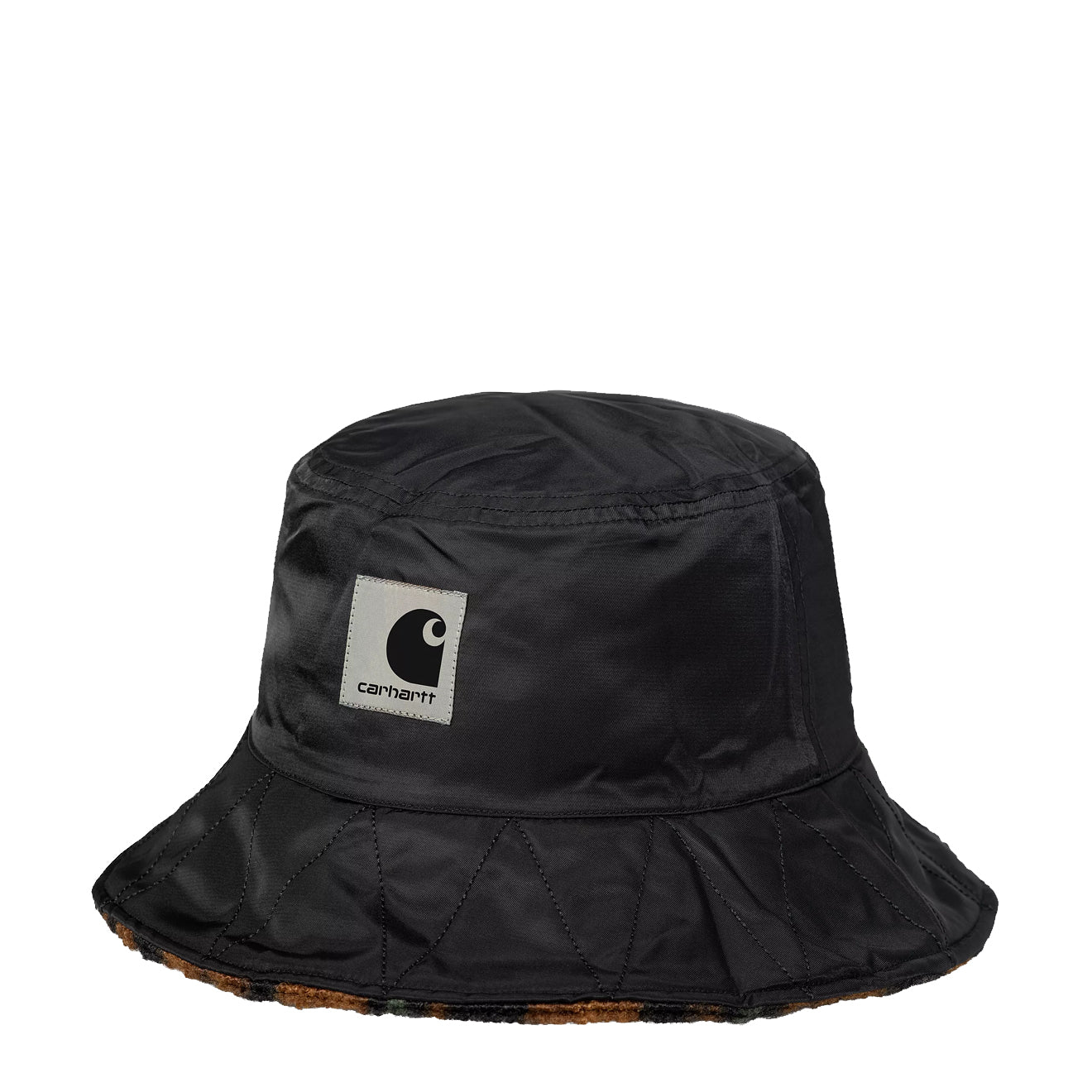 Carhartt WIP Orla Bucket Hat Camo Leo Jacquard Tamarind / Black - The Sporting Lodge