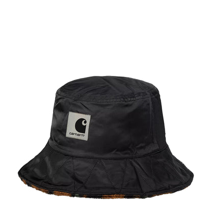 Carhartt WIP Orla Bucket Hat Camo Leo Jacquard Tamarind / Black - The Sporting Lodge