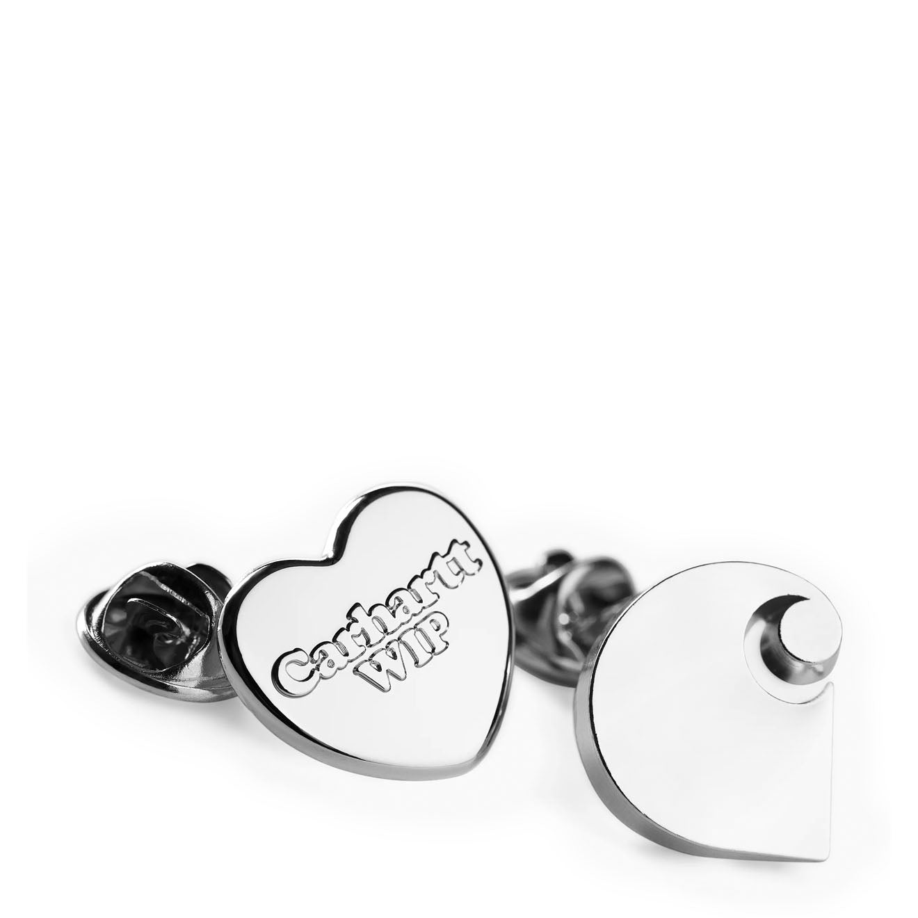 Carhartt WIP Pins Set Silver - The Sporting Lodge