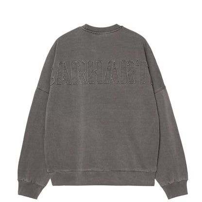 Carhartt WIP RGGD Sweat Black Garment Dyed