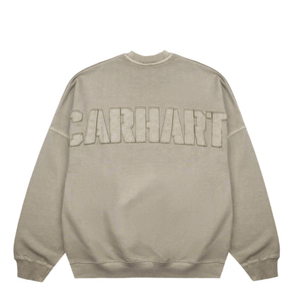 Carhartt WIP RGGD Sweat Fleur De Sel Garment Dyed