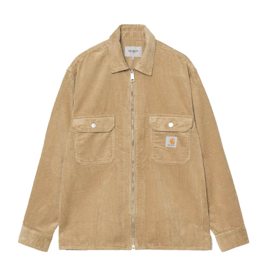 Carhartt WIP Reynold Shirt Jac Leather Rinsed - The Sporting Lodge