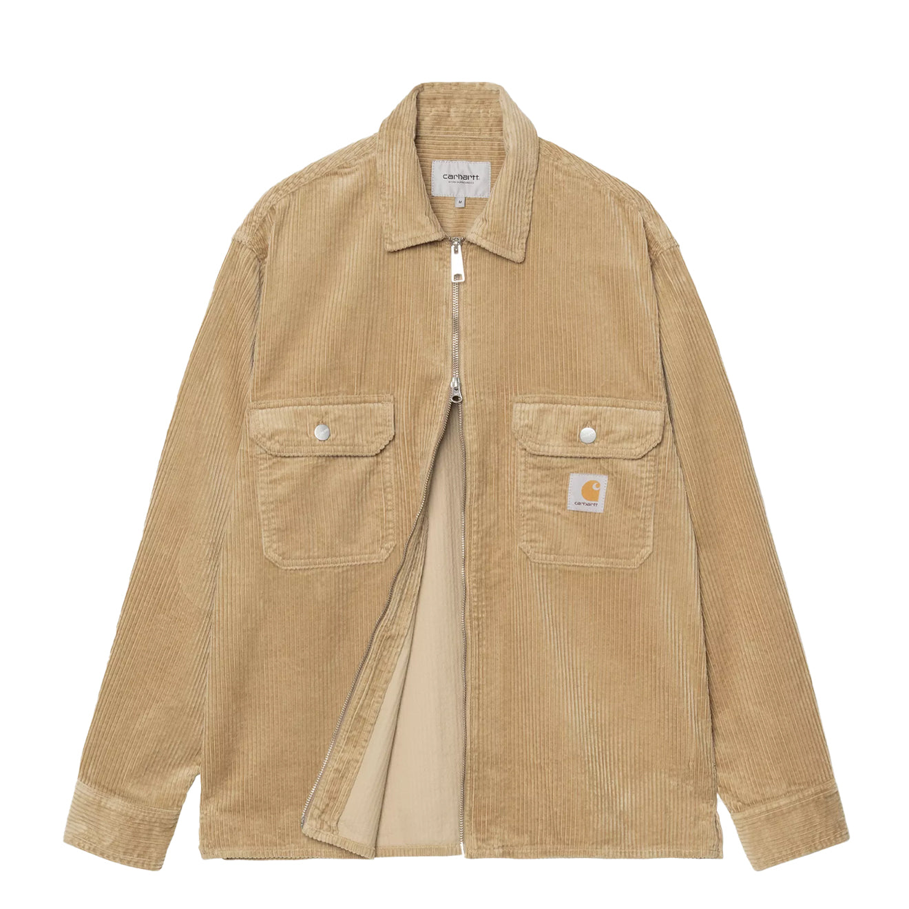 Carhartt WIP Reynold Shirt Jac Leather Rinsed - The Sporting Lodge