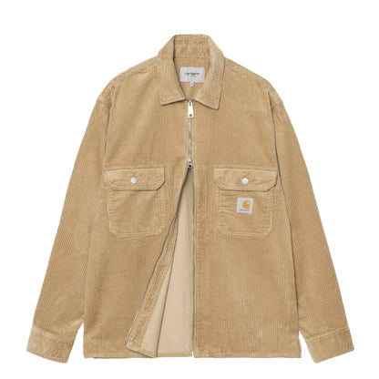 Carhartt WIP Reynold Shirt Jac Leather Rinsed - The Sporting Lodge