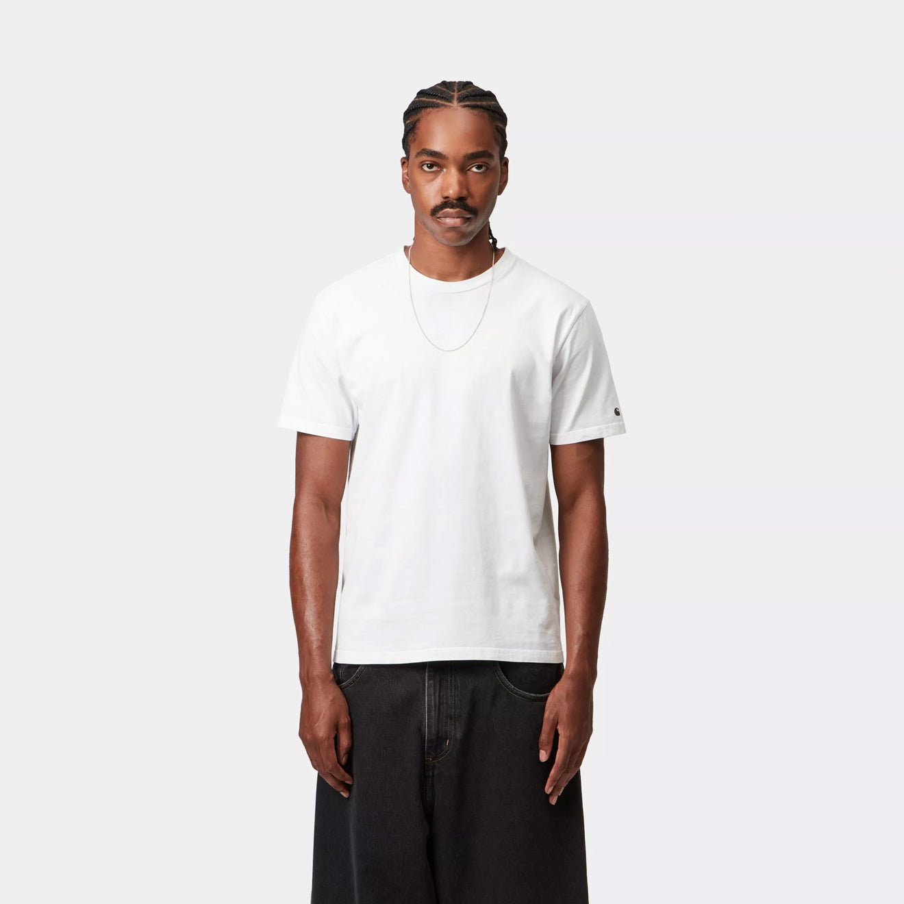 Carhartt WIP S/S Base T-Shirt White / Black