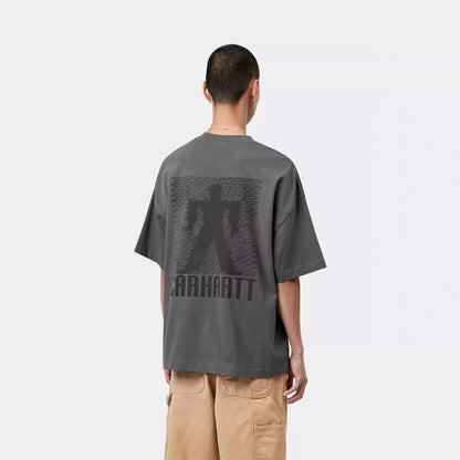 Carhartt WIP S/S Bricky Man T-Shirt Soot Stone Dyed