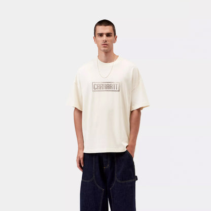 Carhartt WIP S/S Bricky Man T-Shirt Wax Stone Dyed