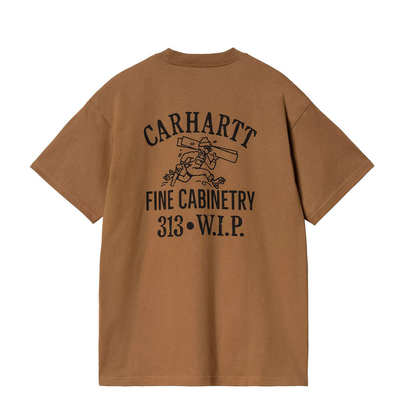 Carhartt WIP S/S Cabinetry T-Shirt Hamilton Brown / Black