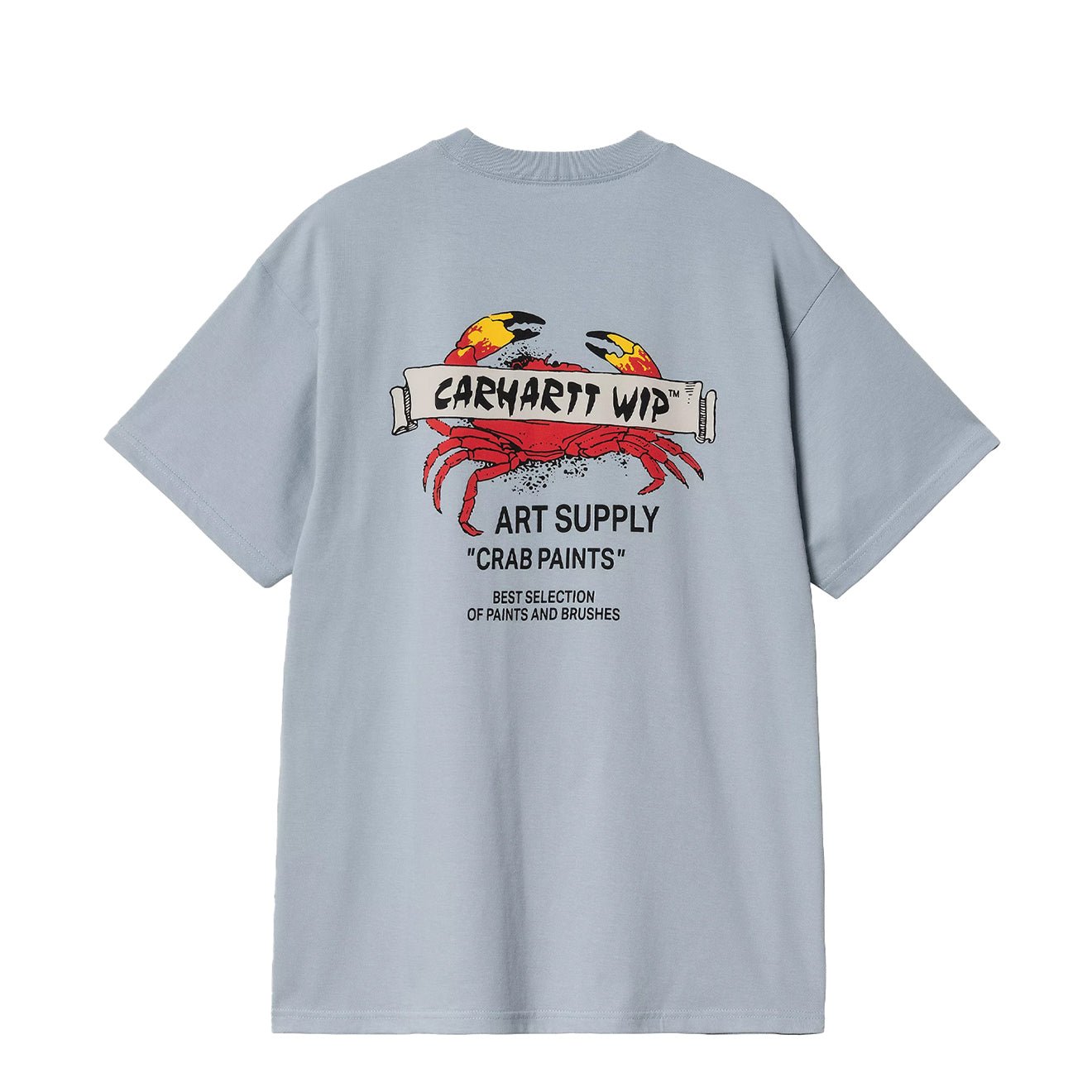 Carhartt WIP S/S Crab Paint T-Shirt Frosted Blue