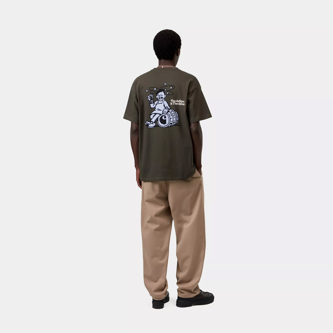 Carhartt WIP S/S Grape Picker T-Shirt Cypress