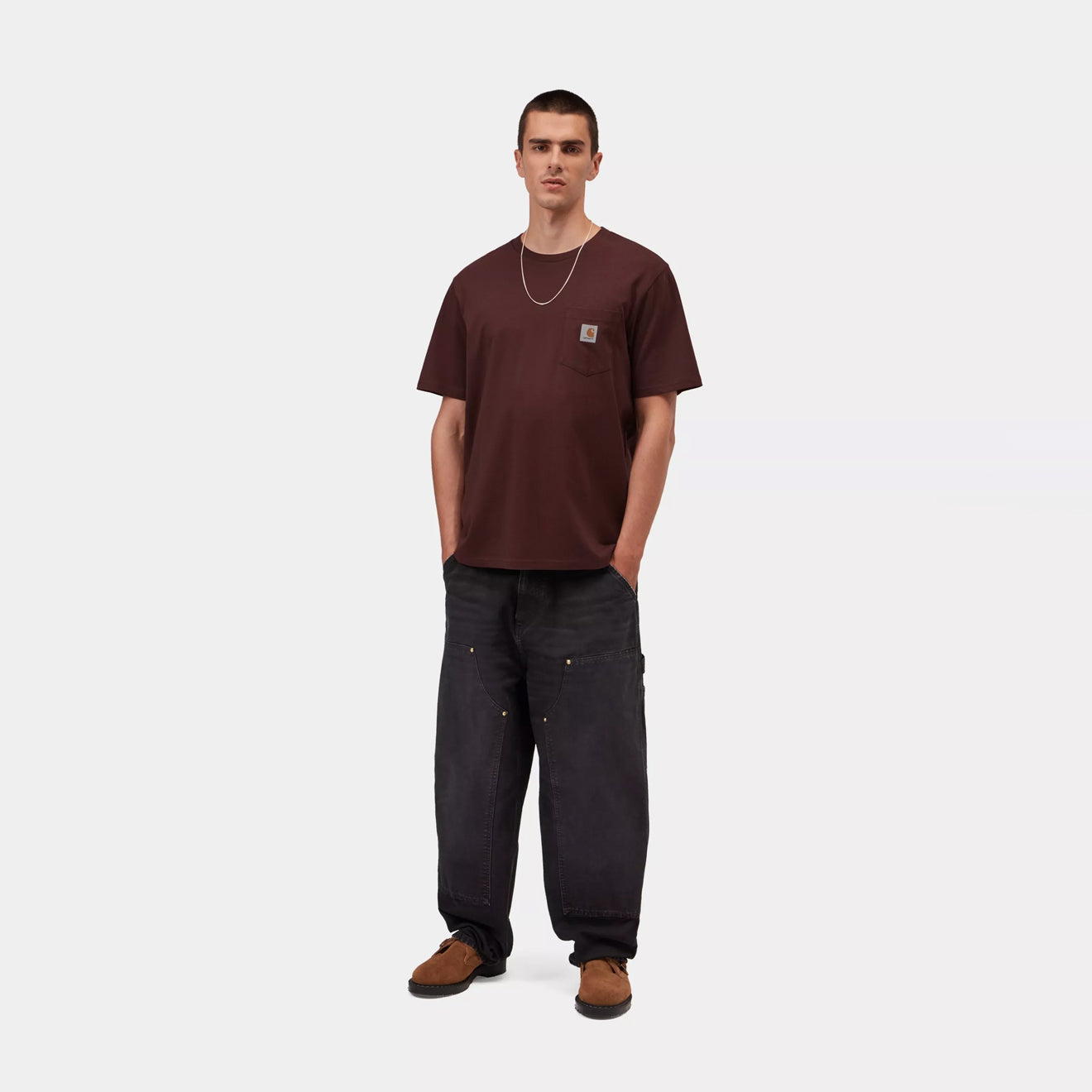 Carhartt WIP S/S Pocket T-Shirt Amarone
