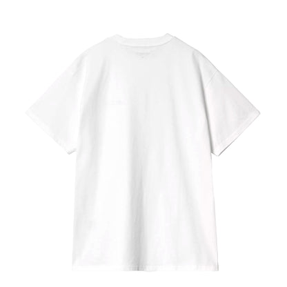 Carhartt WIP S/S Script Embroidery T-Shirt White / Black