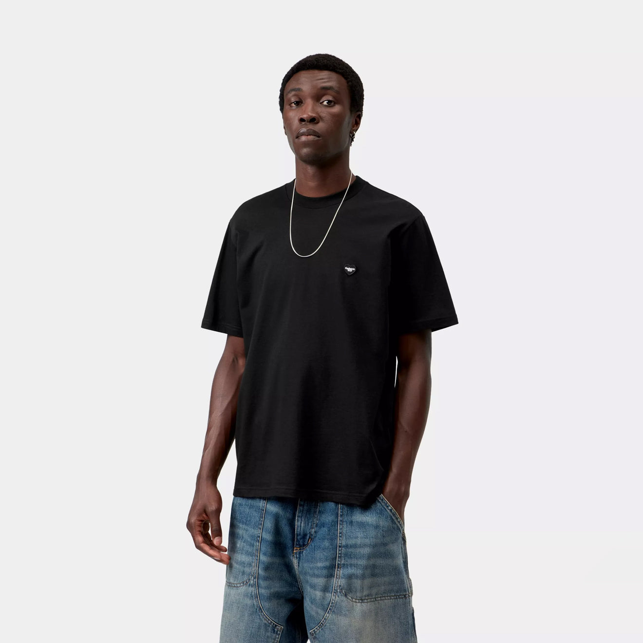 Carhartt WIP S/S Small Heart T-Shirt Black / Black