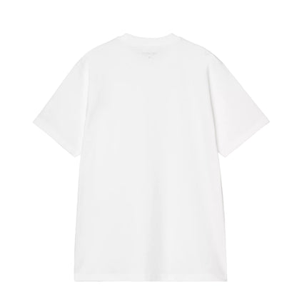 Carhartt WIP S/S Small Heart T-Shirt White / Red