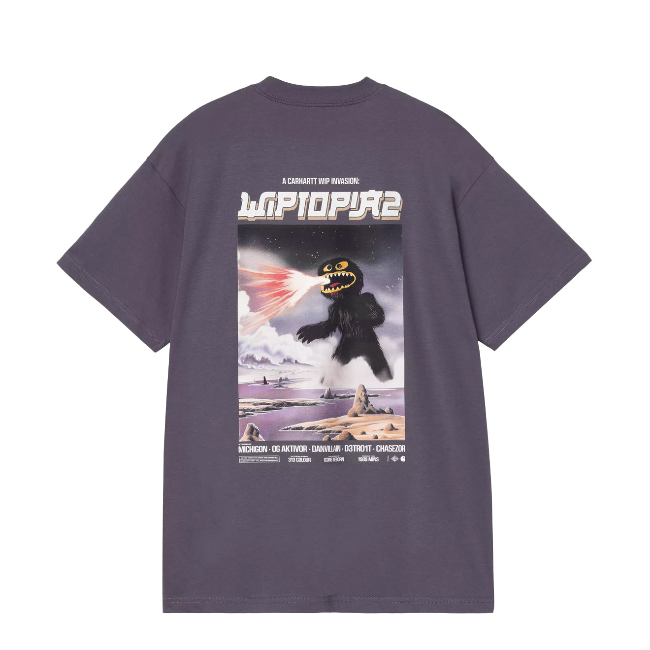 Carhartt WIP S/S Wiptopia II T-Shirt Shady Purple