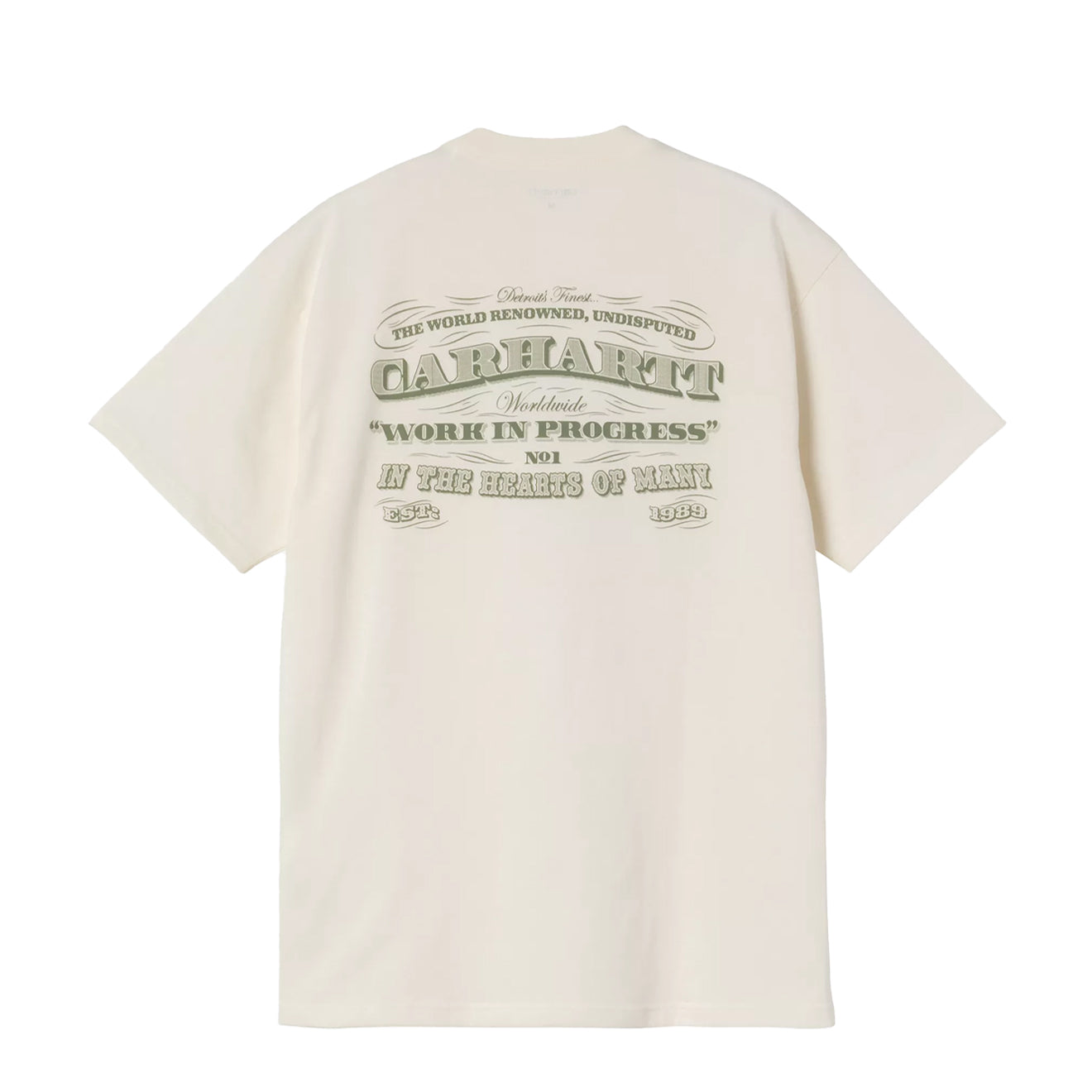 Carhartt WIP S/S 3 One 3 T-Shirt Wax - The Sporting Lodge