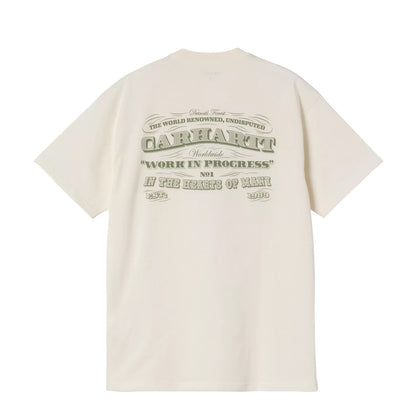 Carhartt WIP S/S 3 One 3 T-Shirt Wax - The Sporting Lodge