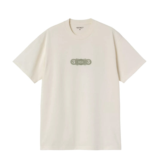 Carhartt WIP S/S 3 One 3 T-Shirt Wax - The Sporting Lodge