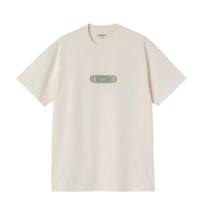Carhartt WIP S/S 3 One 3 T-Shirt Wax - The Sporting Lodge