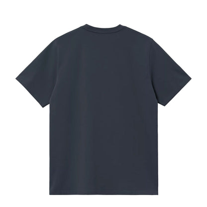 Carhartt WIP S/S American Script T-Shirt Deep Night - The Sporting Lodge