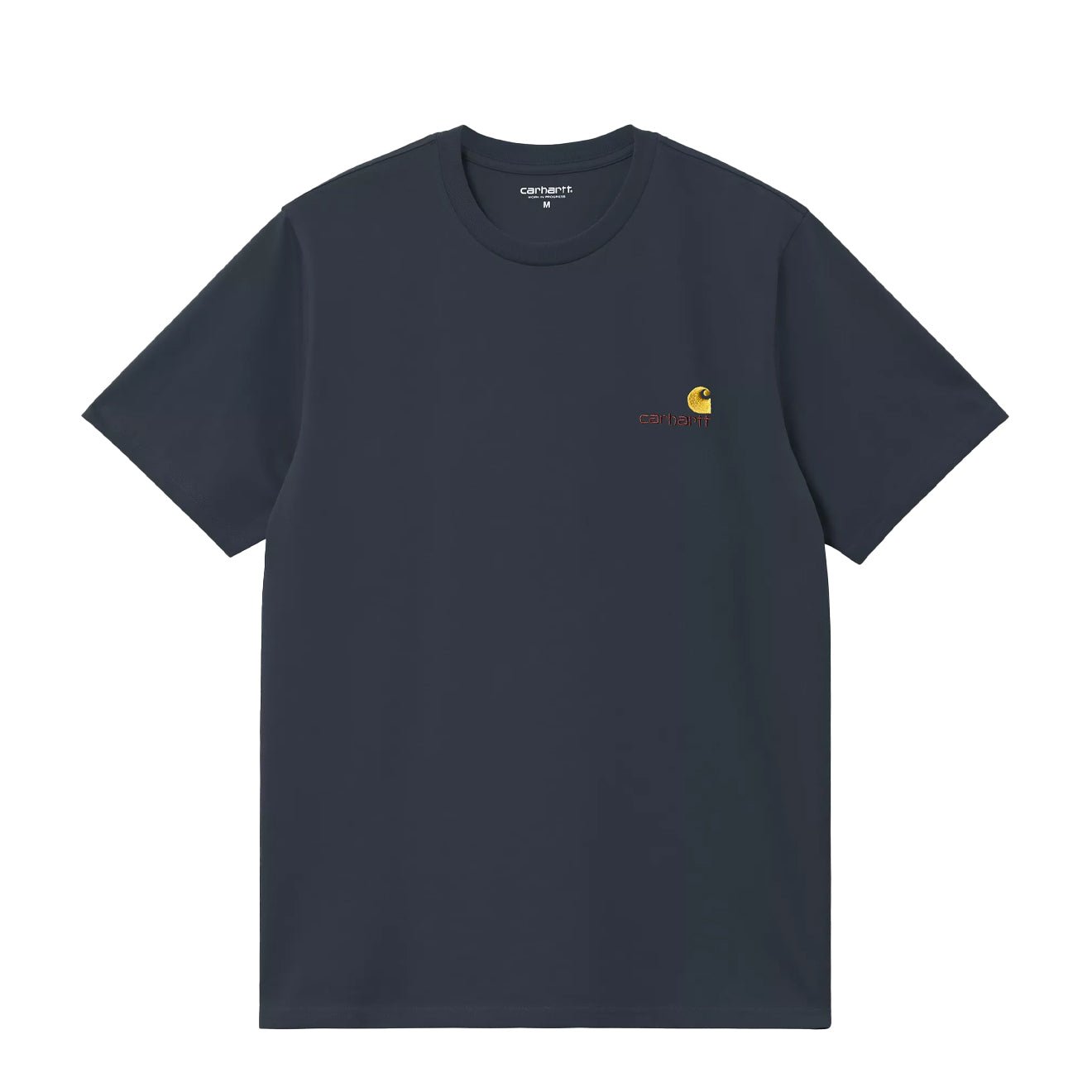 Carhartt WIP S/S American Script T-Shirt Deep Night - The Sporting Lodge