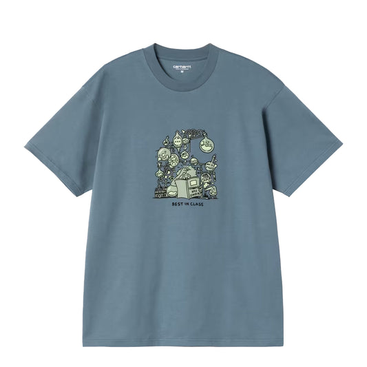 Carhartt WIP S/S Beaker T-Shirt Angelite - The Sporting Lodge