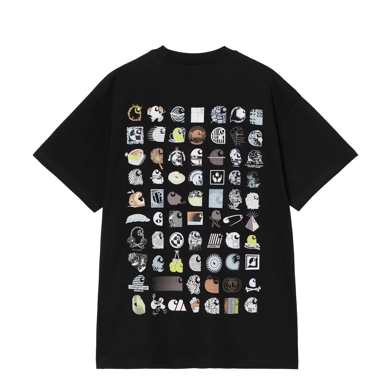 Carhartt WIP S/S C Logo Archive T-Shirt Black - The Sporting Lodge