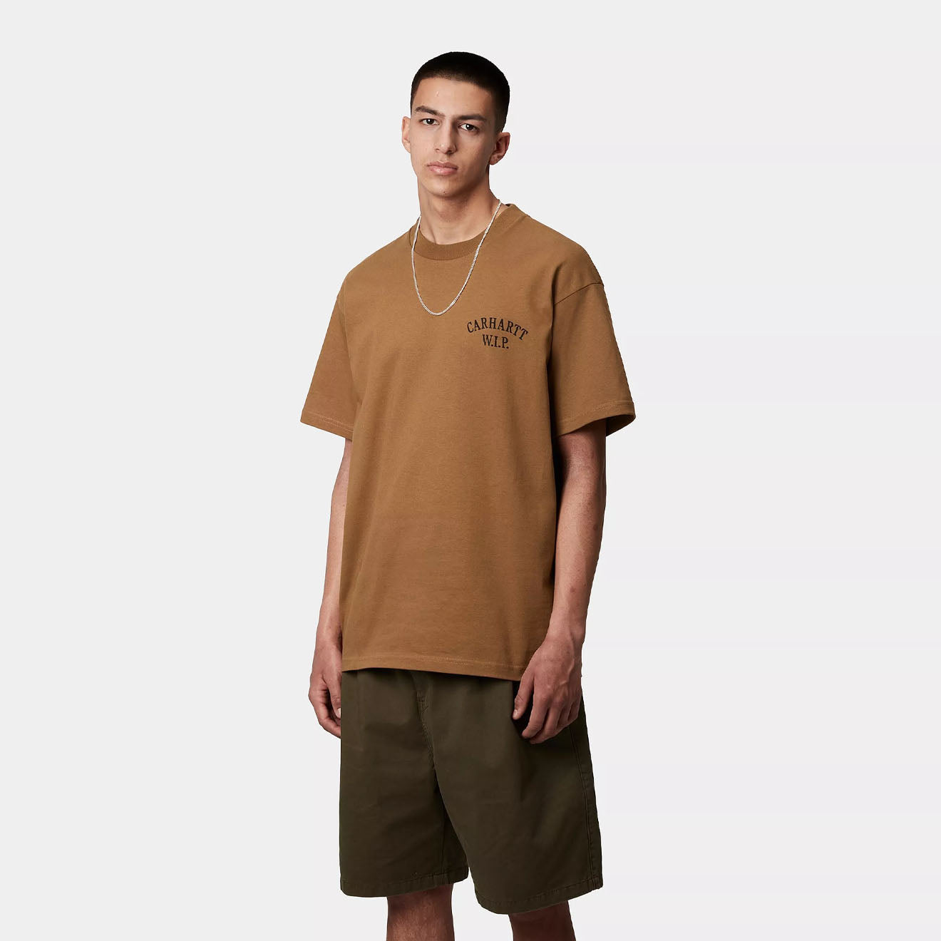 Carhartt WIP S/S Cabinetry T-Shirt Hamilton Brown / Black - The Sporting Lodge