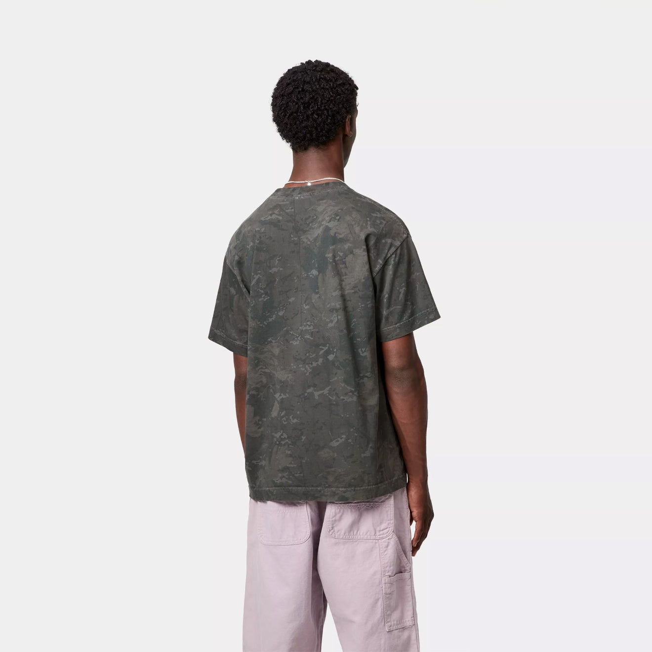 Carhartt WIP S/S Camo Combi T-Shirt Camo Combi Green / Graphite Garment Dyed - The Sporting Lodge